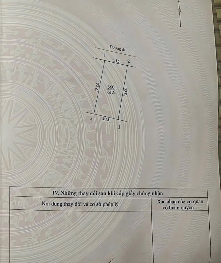 Đất nền Vân Canh Hoài Đức 61.9m² giá thỏa thuận - Hướng Bắc, mặt tiền rộng!