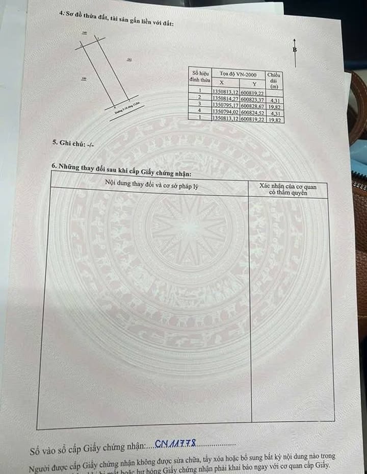 Đất nền dự án An Bình Tân 85,2m² giá 6.85 tỷ - Sổ đỏ chính chủ