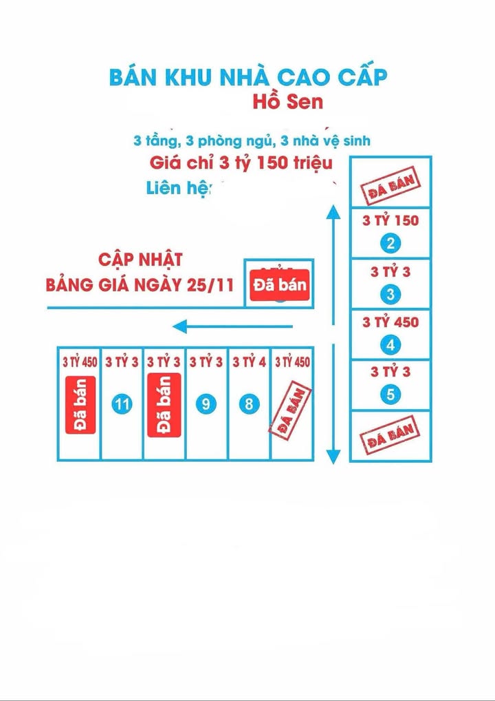 Nhà 3 tầng Hồ Sen, Chợ Con 45m² giá 3.15 tỷ - Sẵn sàng vào ở!