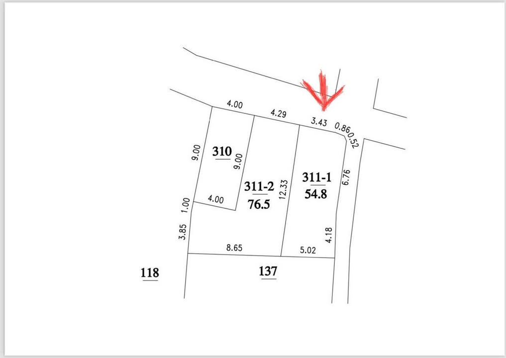 Đất nền lô góc 54,8m² Đồng Mai giá 5 tỷ - Mặt tiền rộng, ô tô vào tận nơi!