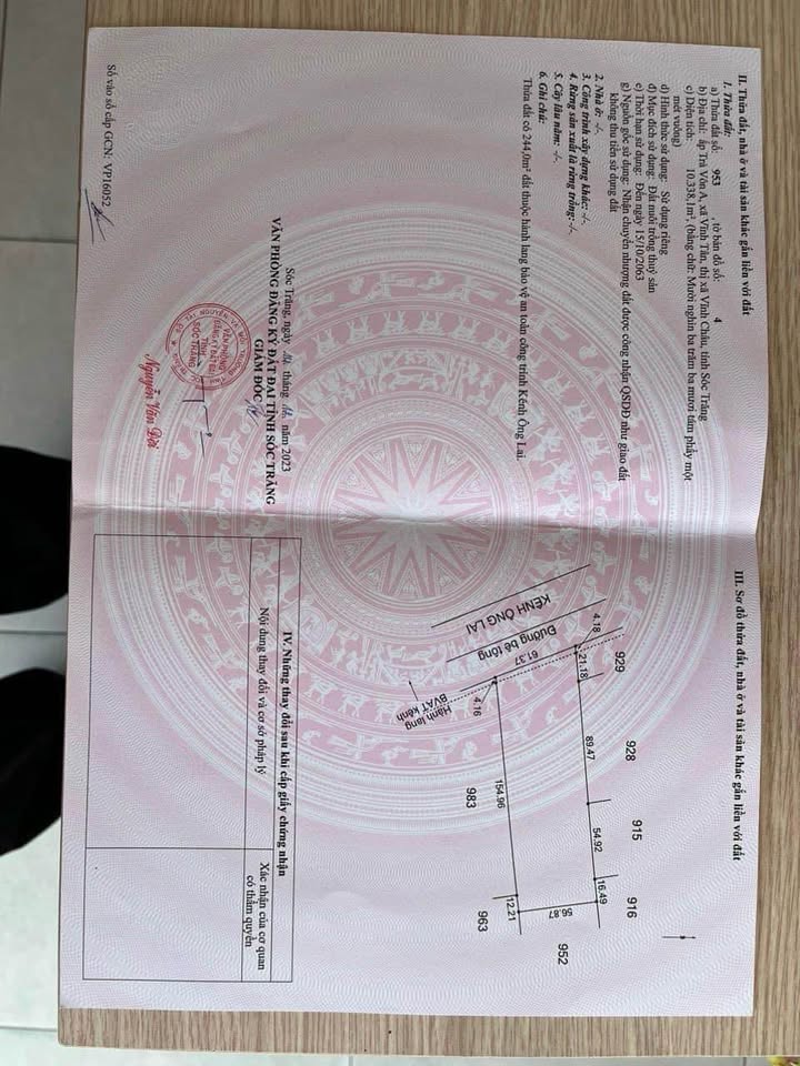 Đất mặt tiền Vĩnh Tân 10.340m² giá 780 triệu - Cơ hội đầu tư tuyệt vời!