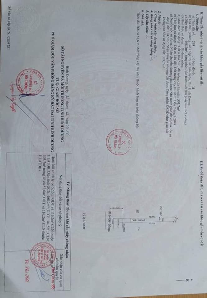 Kho mặt tiền ĐH409 Tân Hiệp 909m² giá 8 tỷ - Cơ hội đầu tư hấp dẫn!