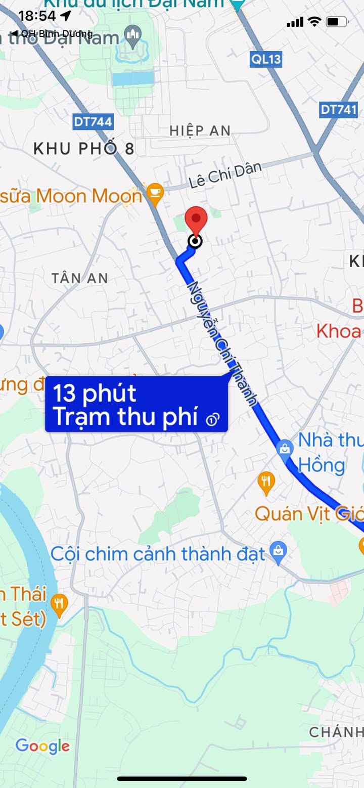 Đất nền Hiệp An, Thủ Dầu Một, Bình Dương 1574m² giá 12 tỷ - Đầu tư lý tưởng cho biệt thự vườn!