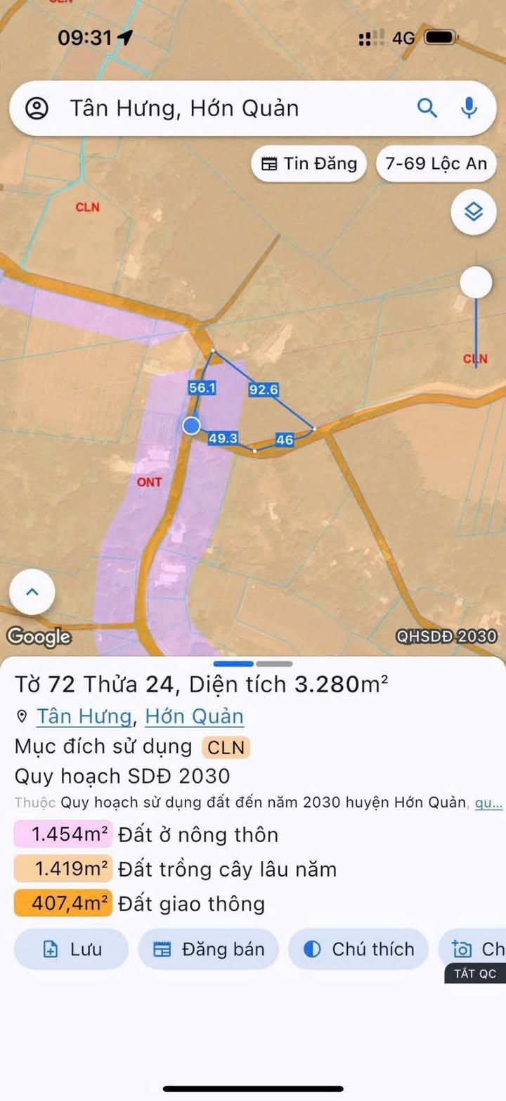 Đất 3000m² 2 mặt tiền đường bê tông tại Thanh An - Giá chỉ 700 triệu!