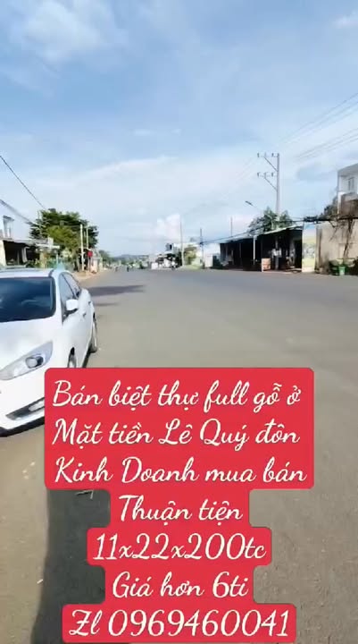 Biệt thự mặt tiền Lê Quý Đôn, 220m² giá chỉ 6 tỷ - Kinh doanh sầm uất!