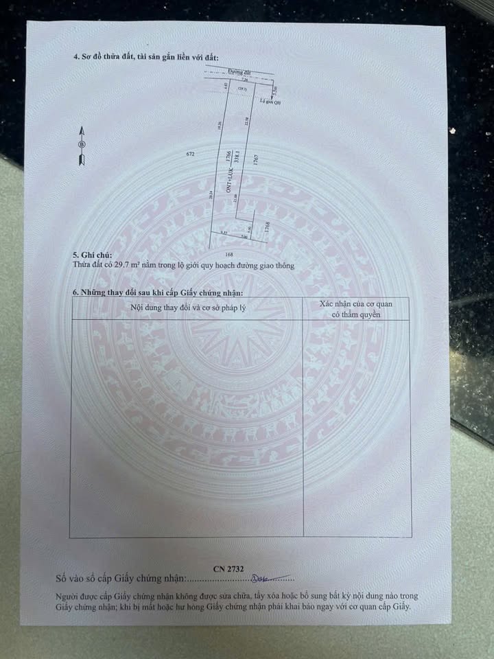 Đất nền Ấp Long Giao, Long Chữ, Bến Cầu, Tây Ninh 338m² - Giá chỉ 380 triệu!