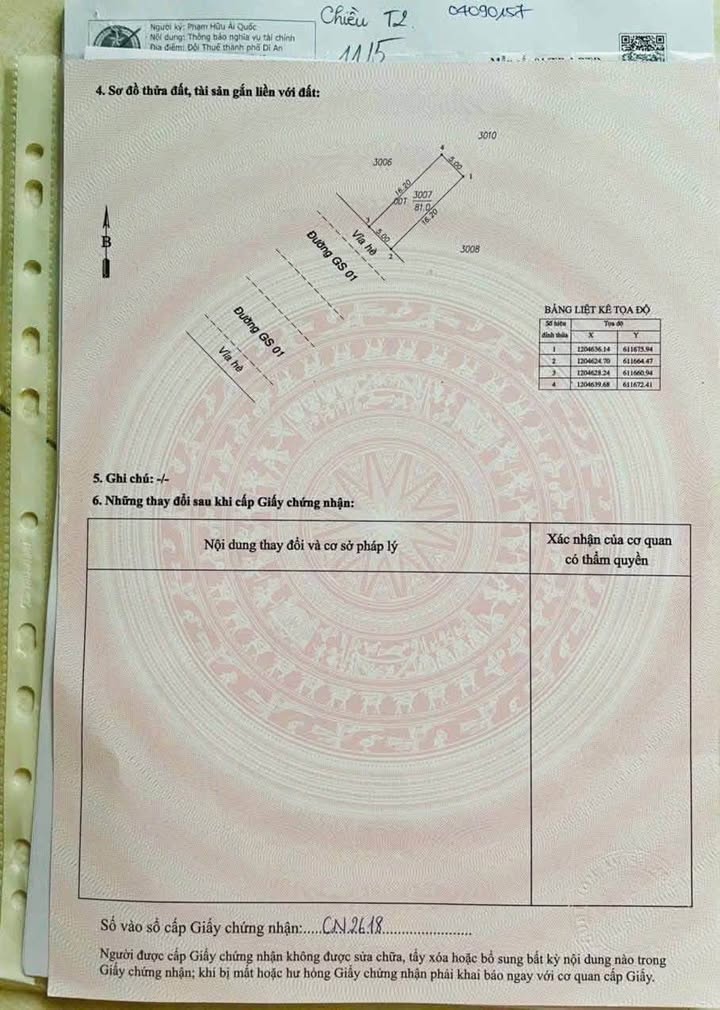 Mặt tiền GS1 Big C Dĩ An 81m² giá 12 tỷ - Cơ hội đầu tư tuyệt vời!