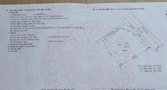 Nhà 1 trệt 1 lầu 164m² tại Vĩnh Công, Châu Thành - Giá 2.1 tỷ, thương lượng ngay!