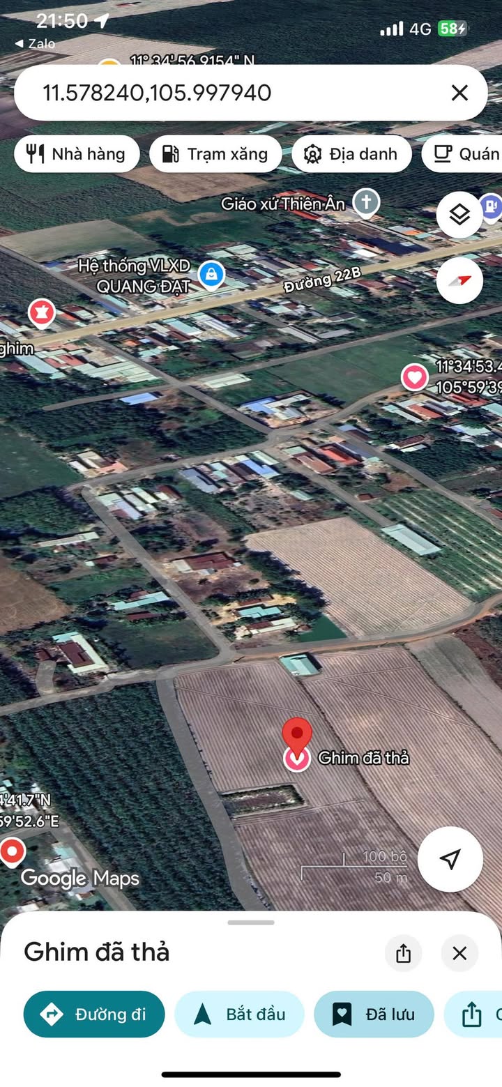 Đất mặt tiền đường Thạnh Tây, Tân Biên 4000m² giá 2.8 tỷ - Cơ hội đầu tư tuyệt vời!