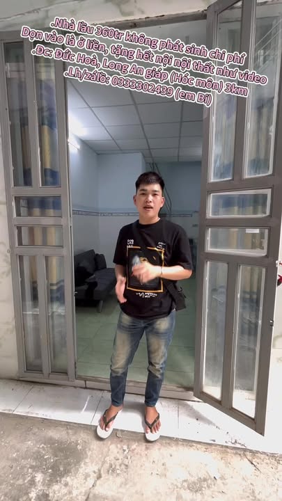 Nhà bán 1 tầng tại Mỹ Hạnh, Đức Hòa, Long An 21m² - Giá chỉ 360 triệu!