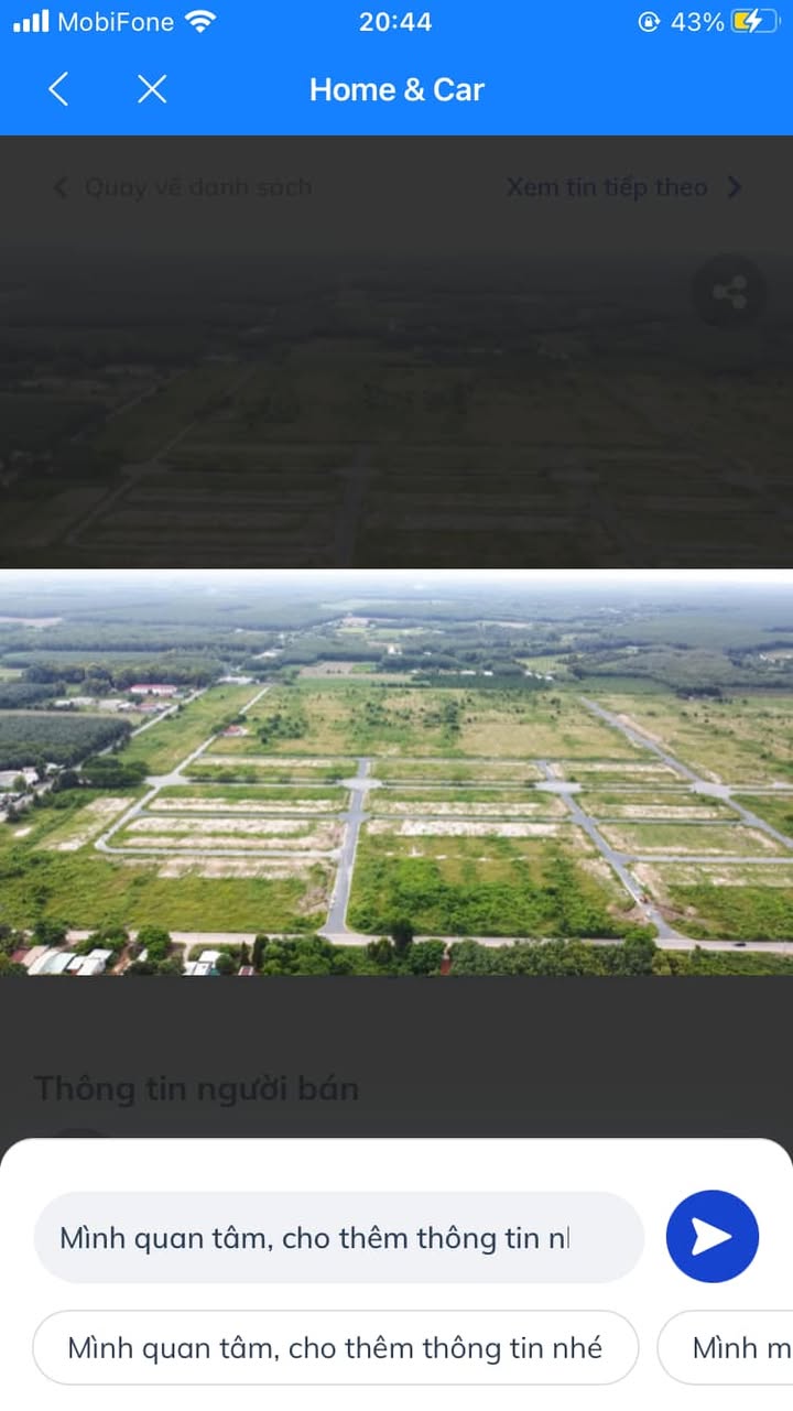 Đất nền 120m² tại khu tái định cư KCN Phước Đông, Gò Dầu - Giá chỉ 1.1 tỷ!