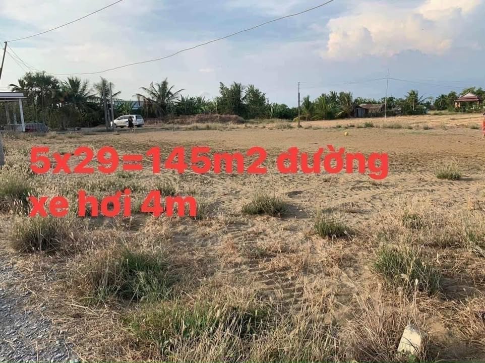 Đất nền 145m² tại ấp Nhà Dài, Cần Đước - Đầu tư sinh lời chỉ 780 triệu!