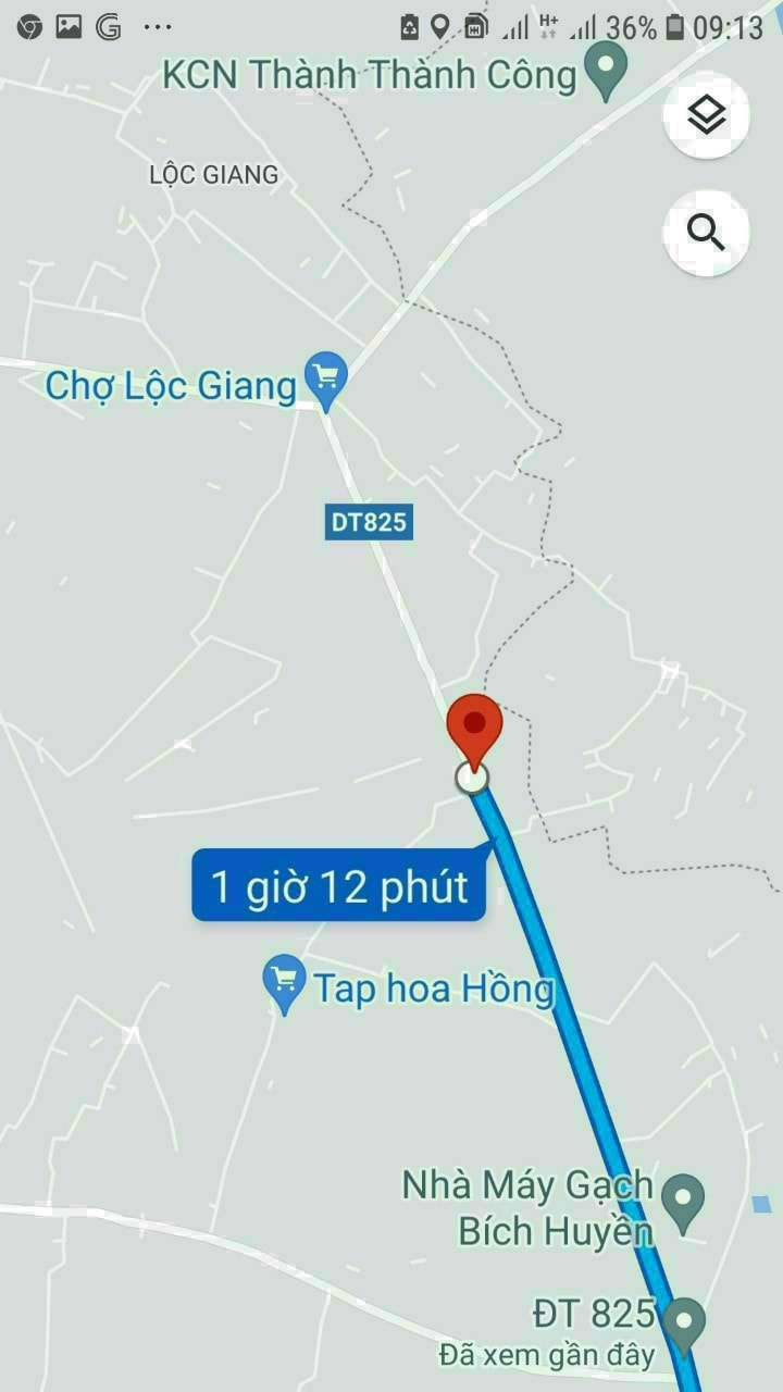 Đất mặt tiền Tỉnh Lộ 825, An Ninh Đông, 210m² - Khu dân cư sầm uất, thích hợp kinh doanh!