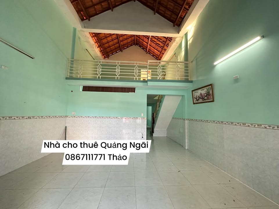 Nhà nguyên căn cho thuê hẻm Trần Văn Trà, Quảng Ngãi - Phù hợp gia đình!