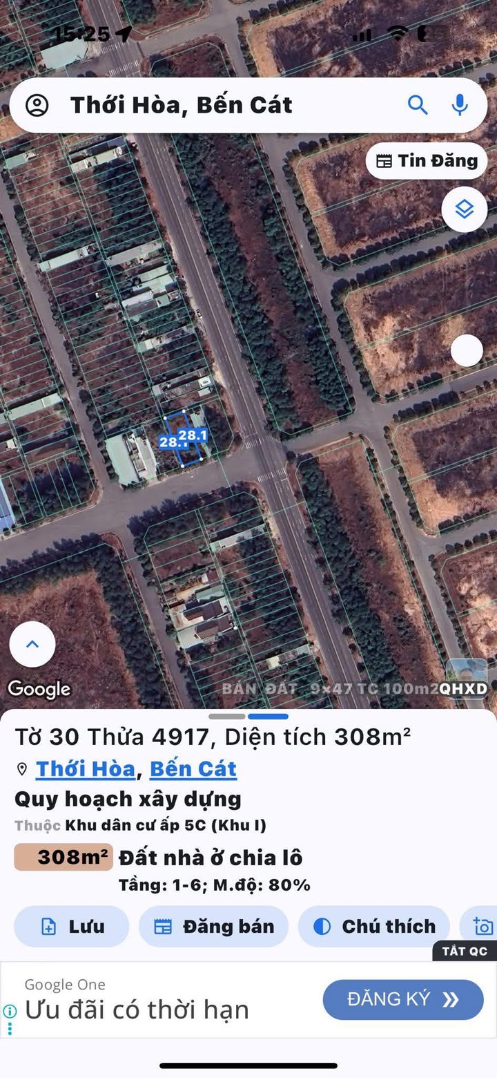 Đất nền Bến Cát Bình Dương 476m² giá chỉ 6 tỷ - Cơ hội đầu tư tuyệt vời!