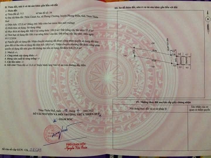 Đất nền Phong Chương, Phong Điền 125m² giá 400 triệu - Cơ hội đầu tư hấp dẫn!