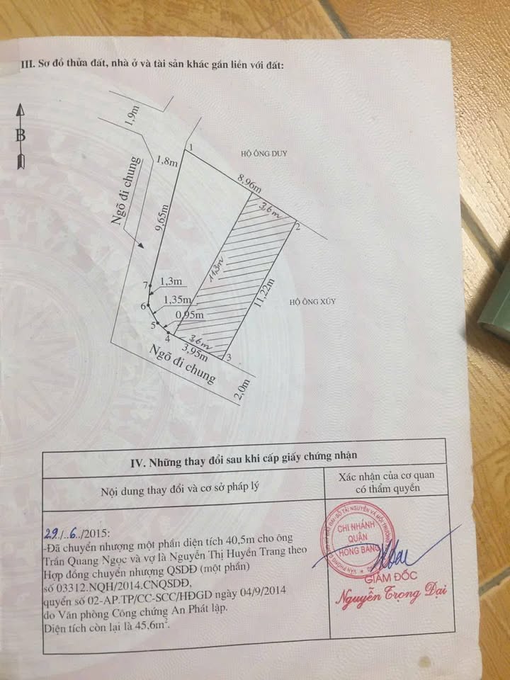 Đất góc 45.6m² tại chợ 208 Hùng Vương, giá chỉ 1.1 tỷ - Cơ hội đầu tư lý tưởng!