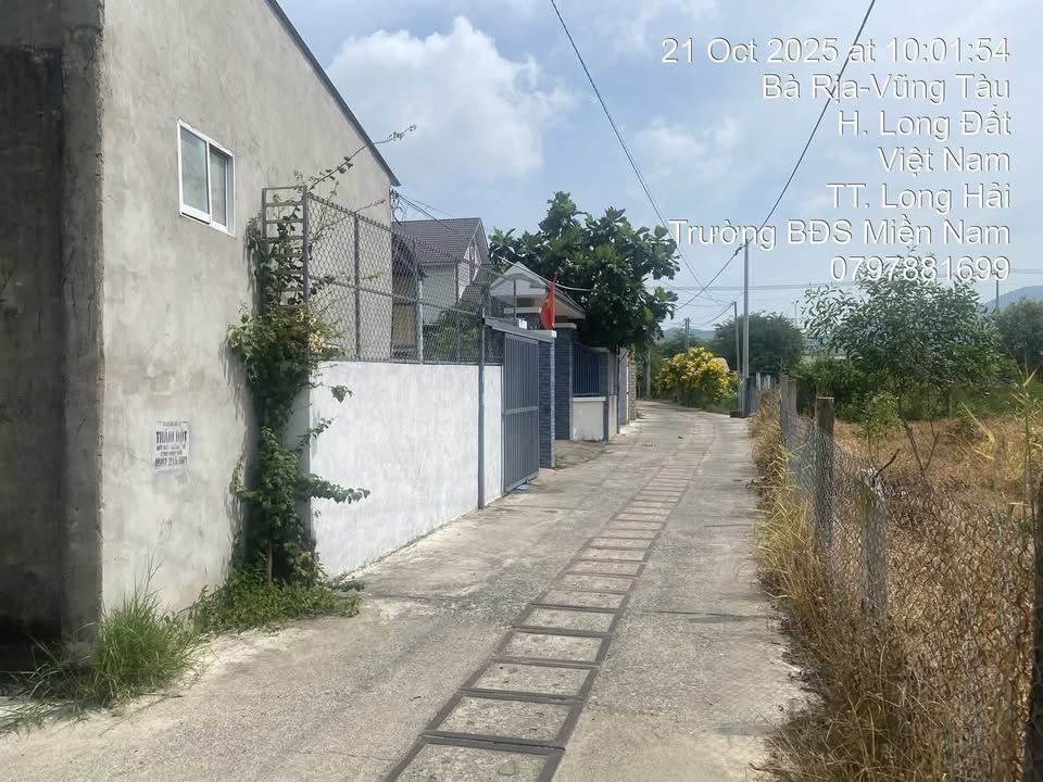 Đất nền Long Hải 125m² giá 1.7 tỷ - Gần biển, đầu tư sinh lời!