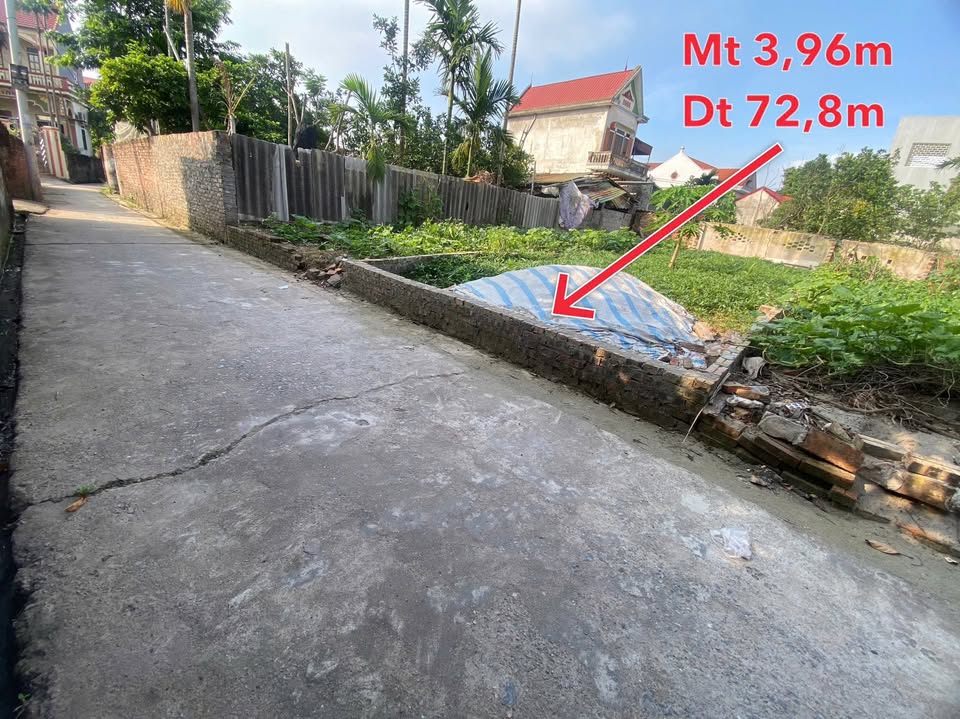 Đất Khai Thái - Phú Xuyên 72.8m² giá 1.7 tỷ - Ô tô đỗ cửa thuận tiện!