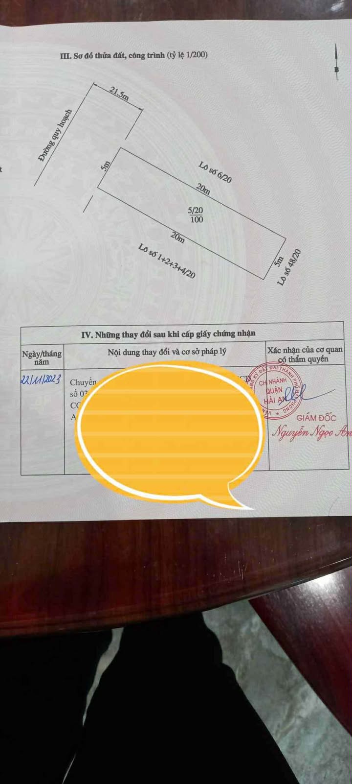 Đất nền Hạ Đoạn 3, Đông Hải 100m² giá 4.3 tỷ - Sổ đỏ chính chủ, view vườn hoa!