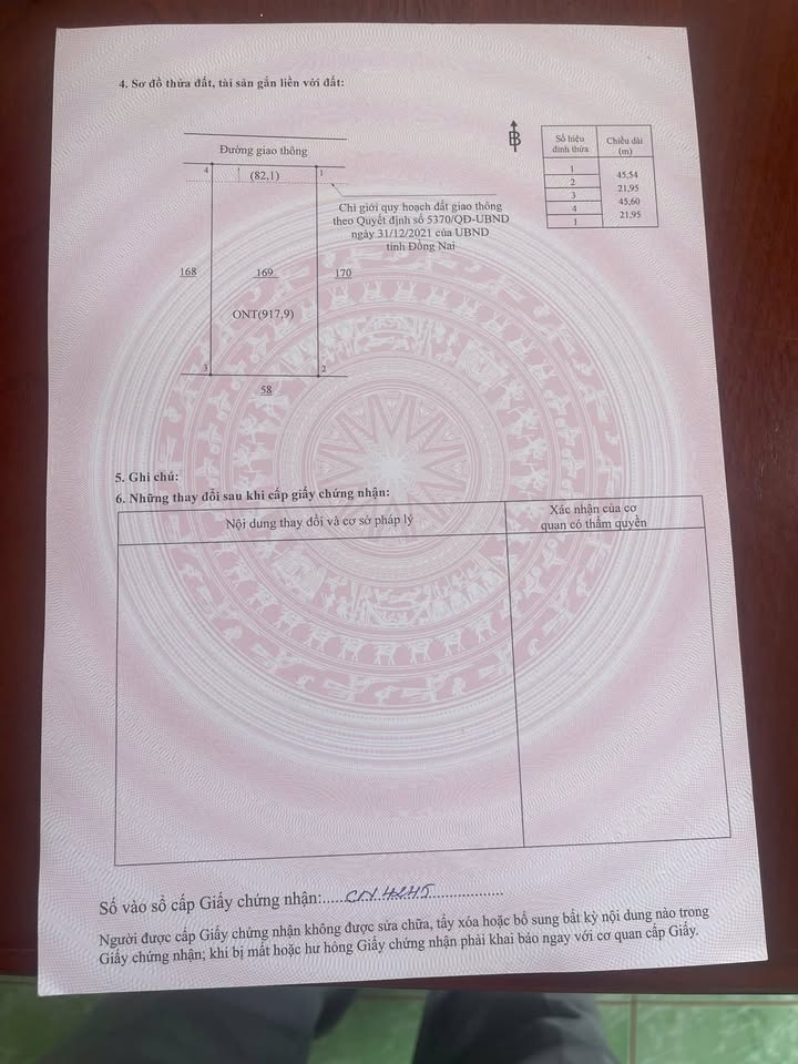 Đất thổ cư Dầu Giây, Thống Nhất 1000m² giá 3 tỷ - Cơ hội đầu tư sinh lời!