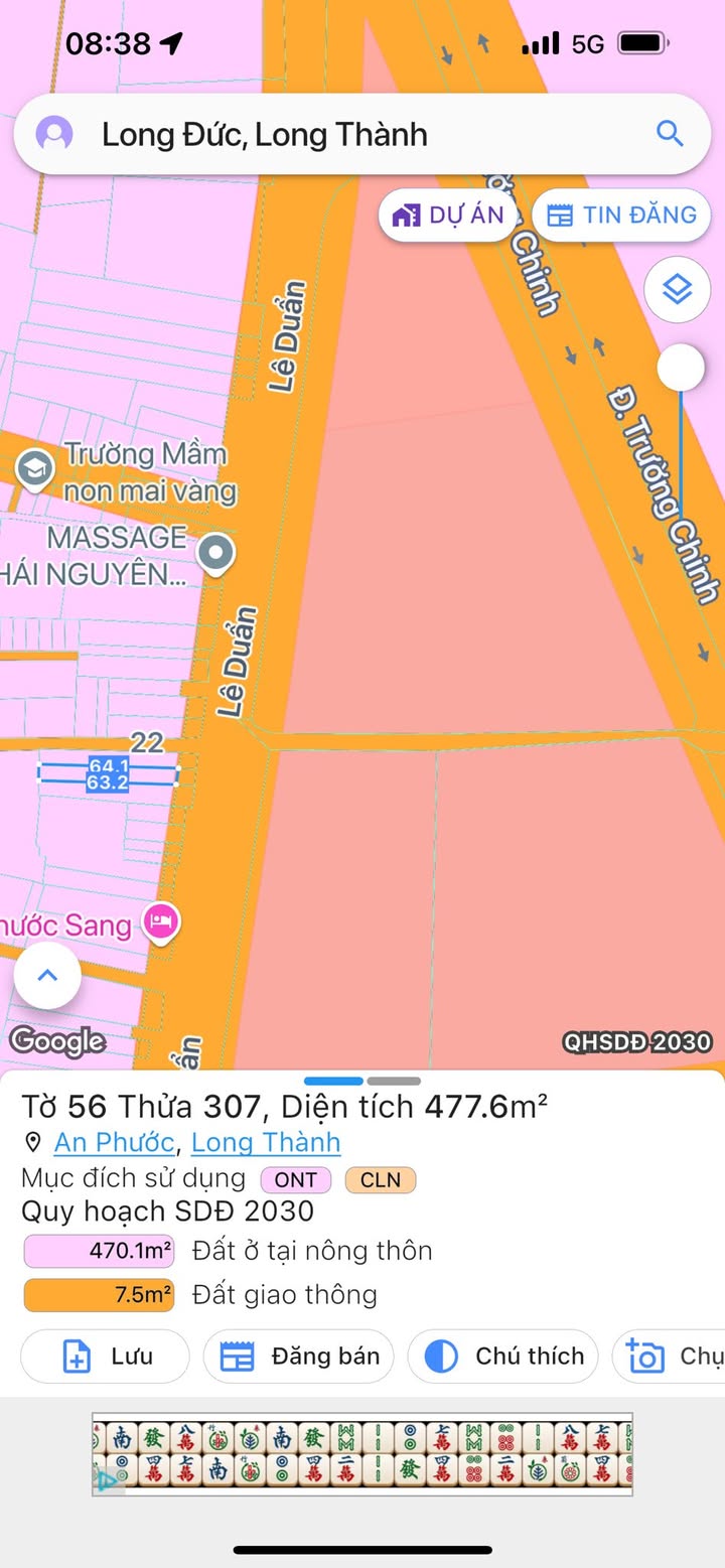 Bán gấp FrontHouse Lê Duẩn Long Thành 477m² giá 18 tỷ - Vị trí đắc địa kinh doanh