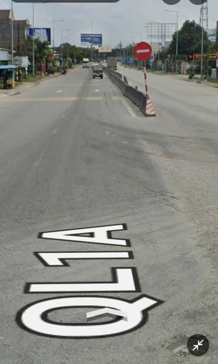 Đất Mặt Tiền QL1A Bình Chánh 250m² giá 1.8 tỷ - Kinh doanh sầm uất!