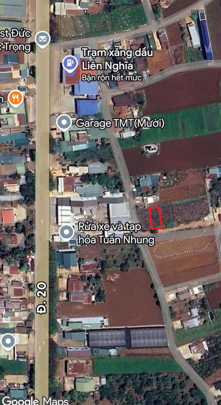 Đất thổ cư 100m² tại thị trấn Liên Nghĩa - Giá chỉ 1,2 tỷ - Cơ hội đầu tư hấp dẫn!