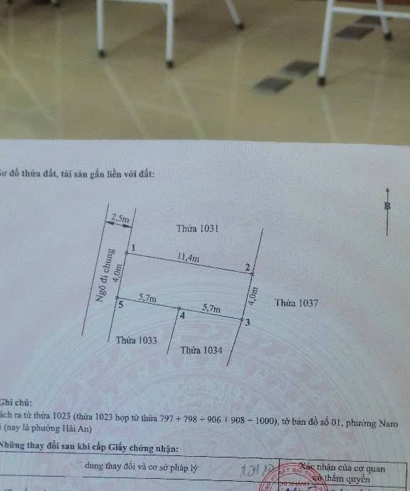 Đất nền Kiến An, Hải Phòng 46m² giá 2.22 tỷ - Không quy hoạch, ô tô vào tận nơi!