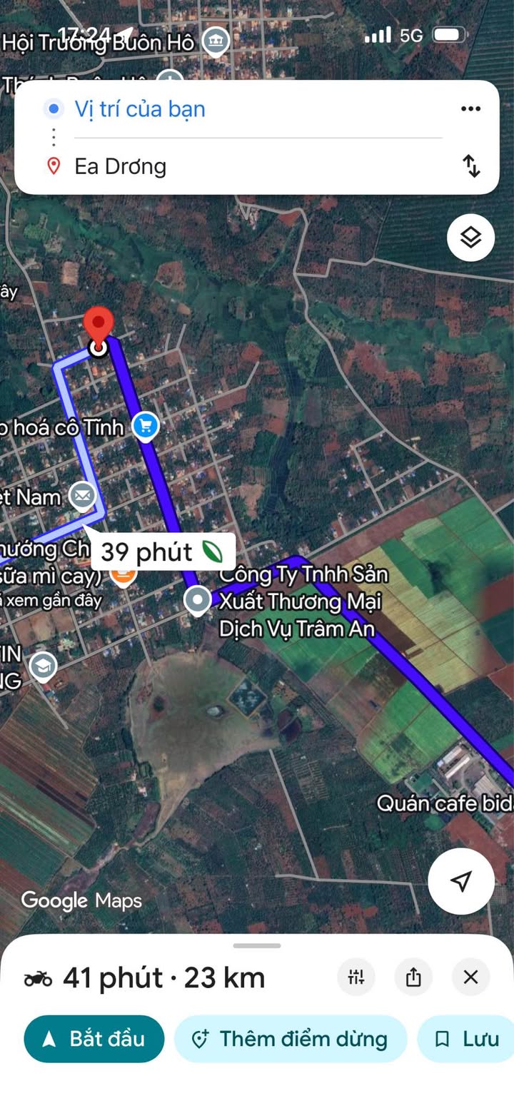 Đất nền Ea Drông Buôn Hồ 2280m² chỉ 279 triệu - Cắt lỗ mạnh tay!