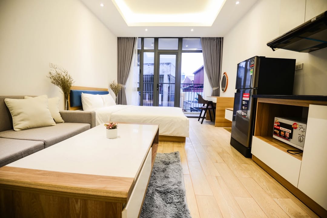 Studio 45m² Võng Thị - Tây Hồ giá 6.4 triệu - Full đồ, vào ở ngay!