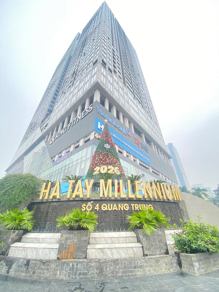 Căn hộ Tháp Thiên Niên Kỷ Hà Đông 62m² - 76m² giá từ 12 triệu - Nội thất đầy đủ, tiện nghi!