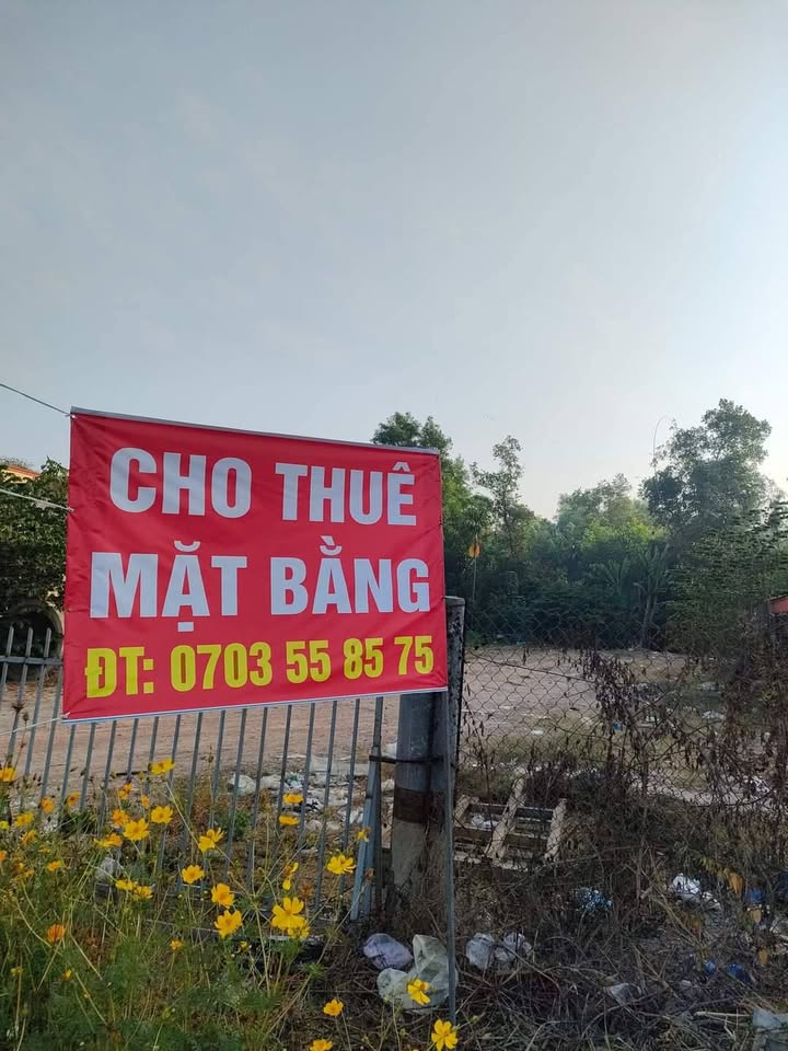 Cho thuê mặt bằng 1000m² đường Trường Chinh, thị trấn Long Thành - Địa điểm kinh doanh lý tưởng!