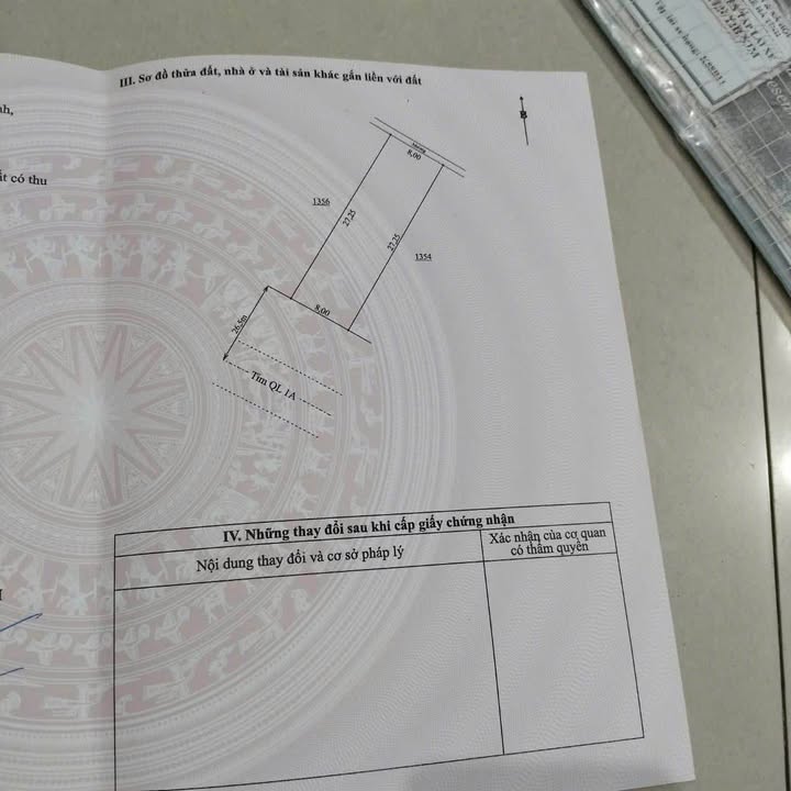 Đất nền Quốc lộ 1A, xã Kỳ Giang, 216m² - Vị trí đẹp, kinh doanh thuận lợi!