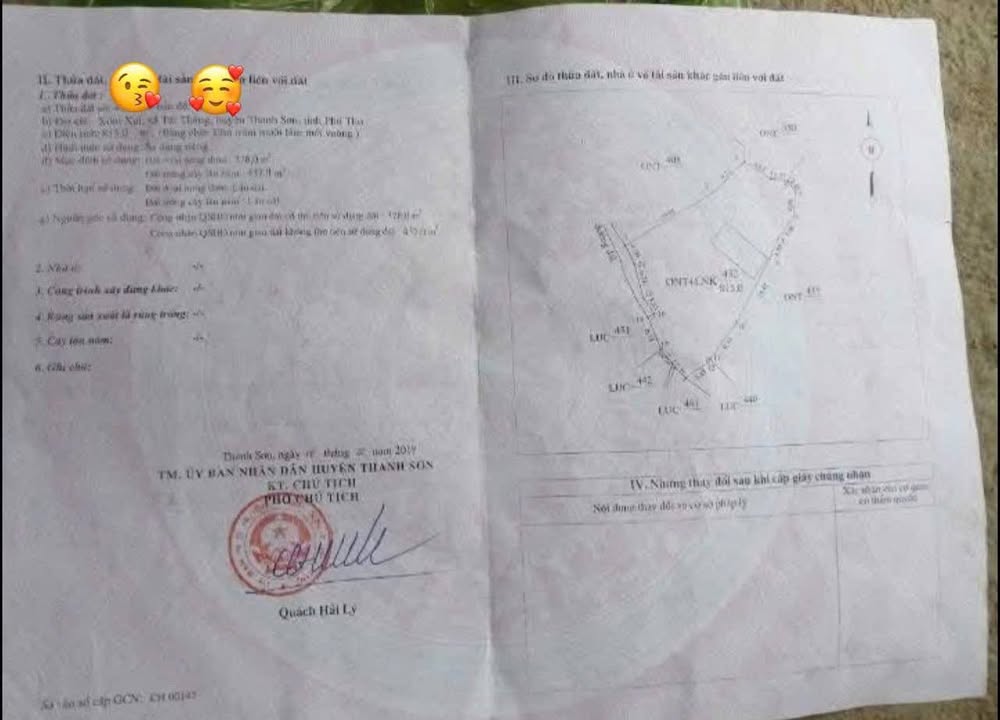 Đất thổ cư Cự Đồng, Thanh Sơn, Phú Thọ 3.329m² giá 5 tỷ - Cơ hội đầu tư hấp dẫn!