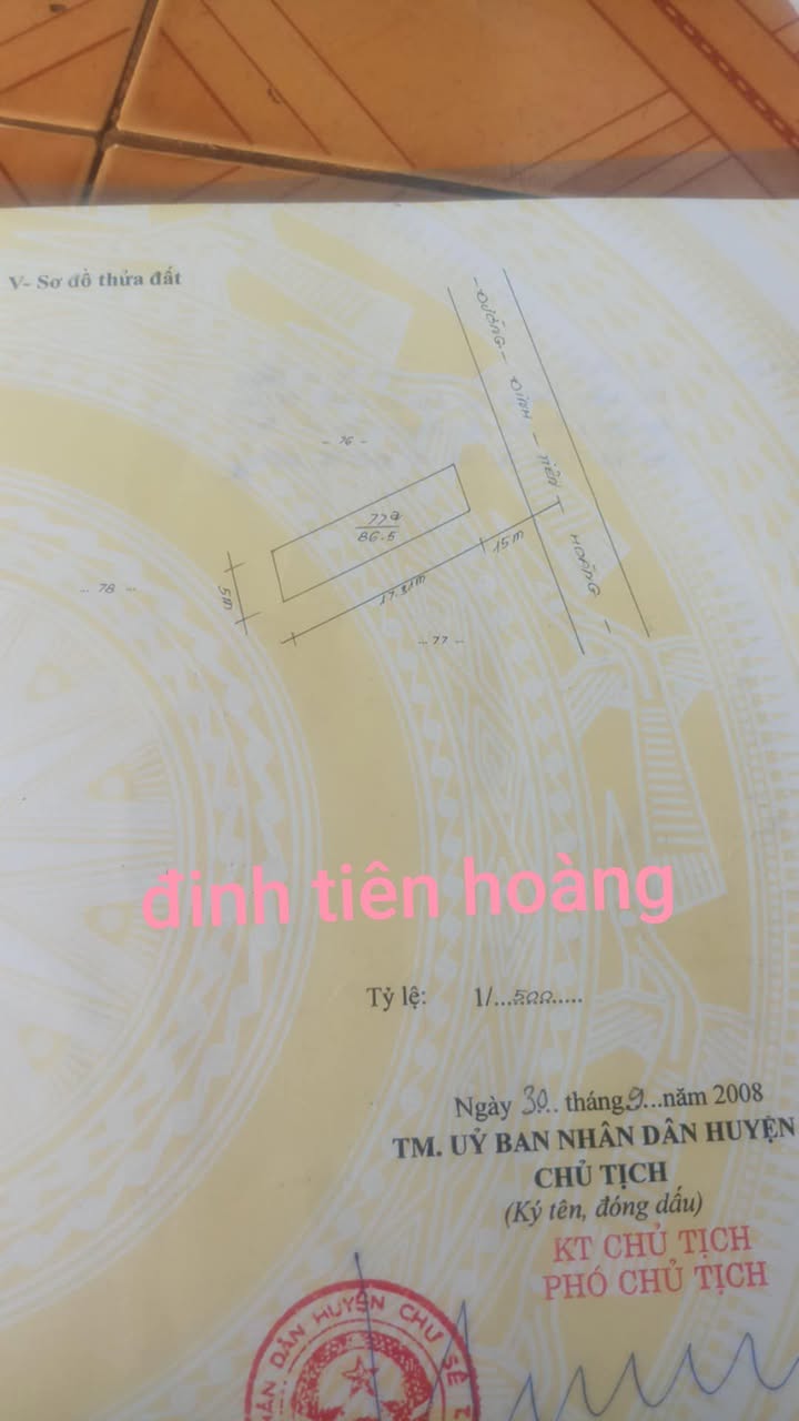 Đất nền Đinh Tiên Hoàng, Chư Sê, 87m² - Cơ hội đầu tư tuyệt vời!