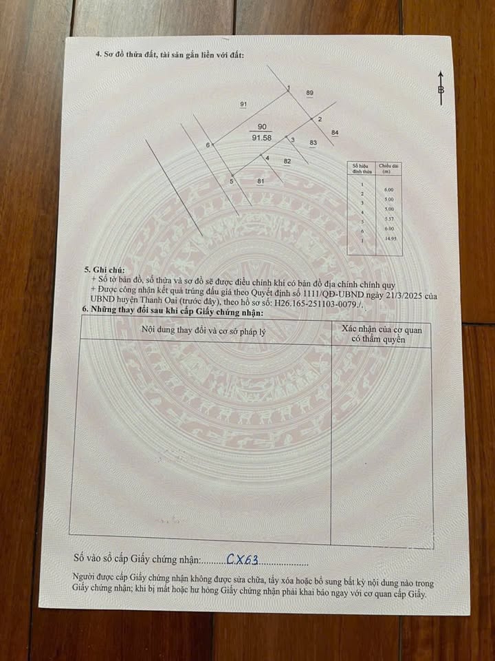 Đất nền Đỗ Động, Thanh Oai 91.58m² giá 8 tỷ - Vị trí kinh doanh đỉnh cao!