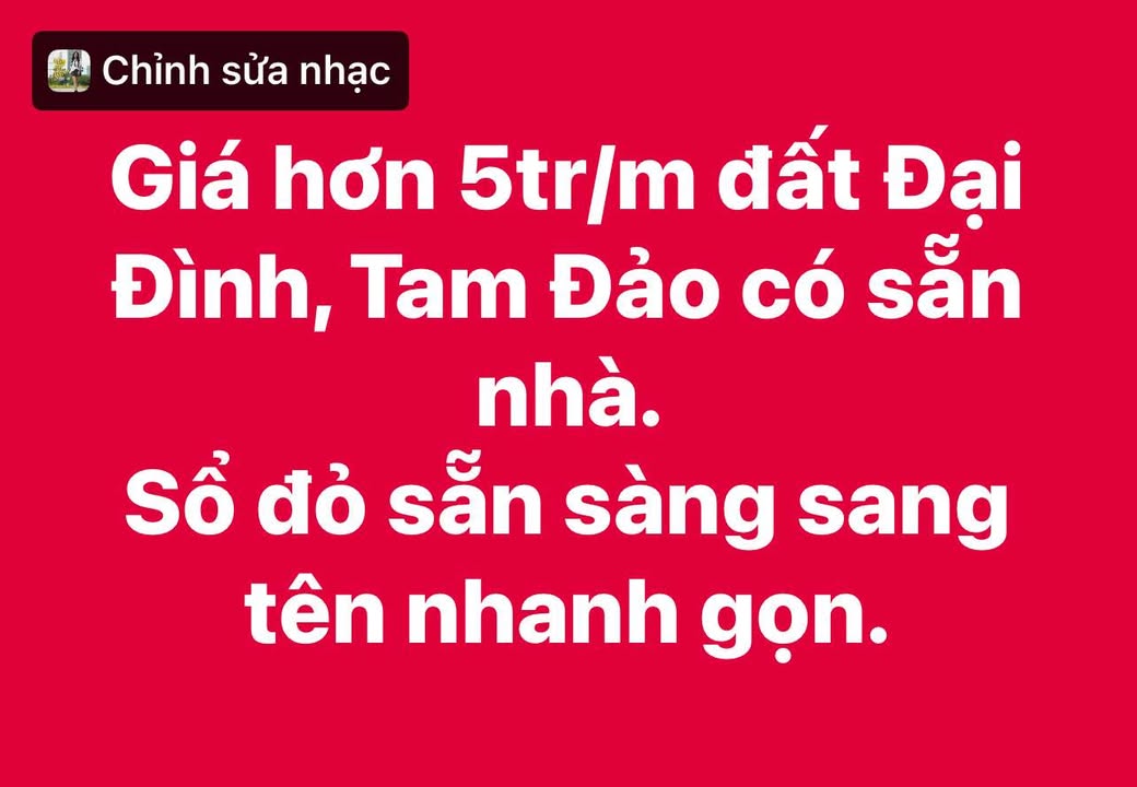 Đất tặng nhà tại Đại Đình, Tam Đảo 1.747m² giá chỉ 10.31 tỷ - Cơ hội đầu tư hấp dẫn!