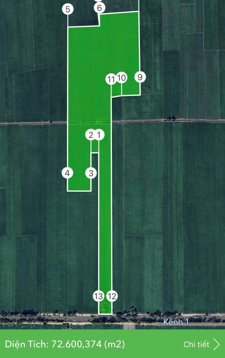 Đất nền An Bình Thoại Sơn 72000m² giá 8.64 tỷ - Đầu tư sinh lời ngay!