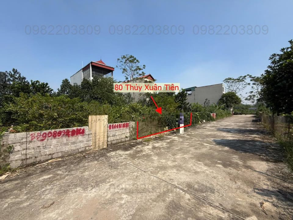 Đất phân lô CK2 Thủy Xuân Tiên 80m² giá chỉ 2 tỷ - Sẵn sàng đầu tư!