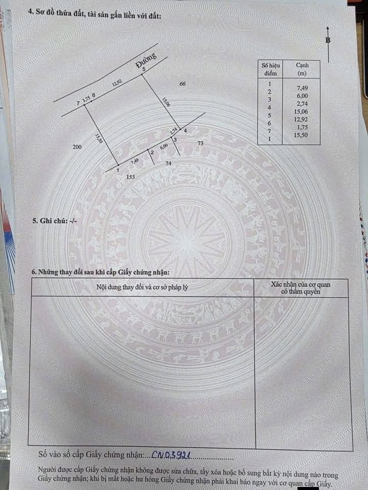 Đất thổ cư 238,9m² tại thôn Nội Doanh, Khoái Châu - Giá tốt cho đầu tư!