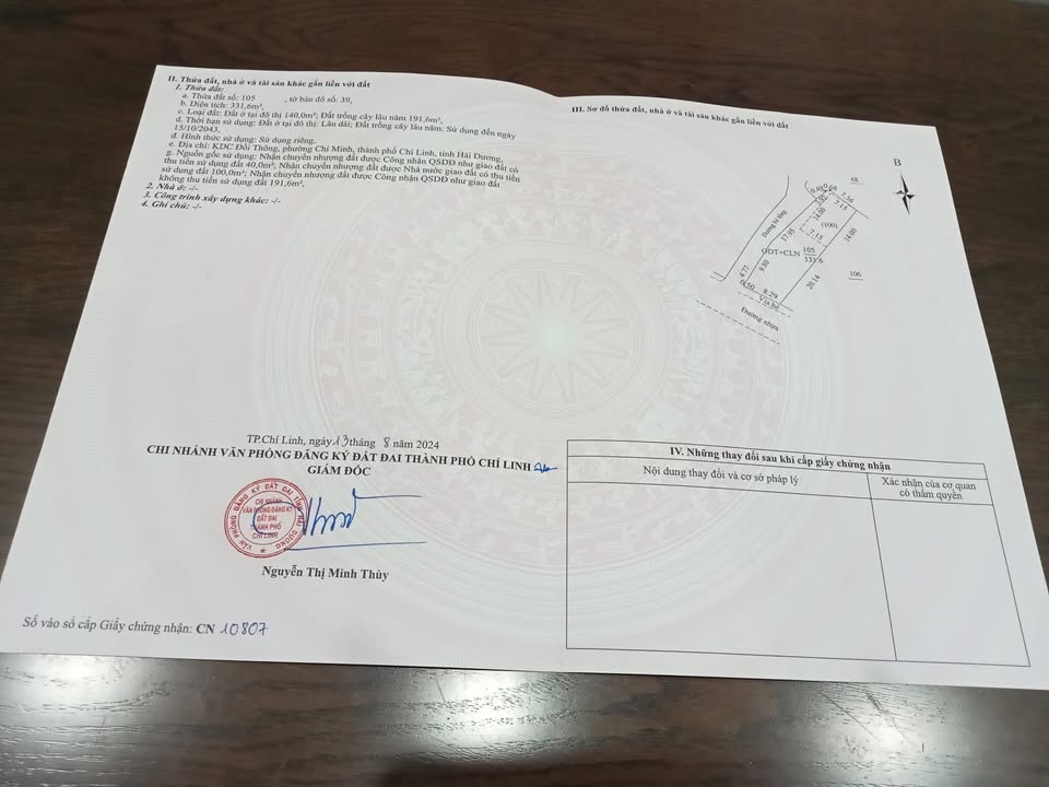 Đất nền góc Chí Linh, Hải Dương 140m² giá 2.1 tỷ - Cơ hội đầu tư tuyệt vời!