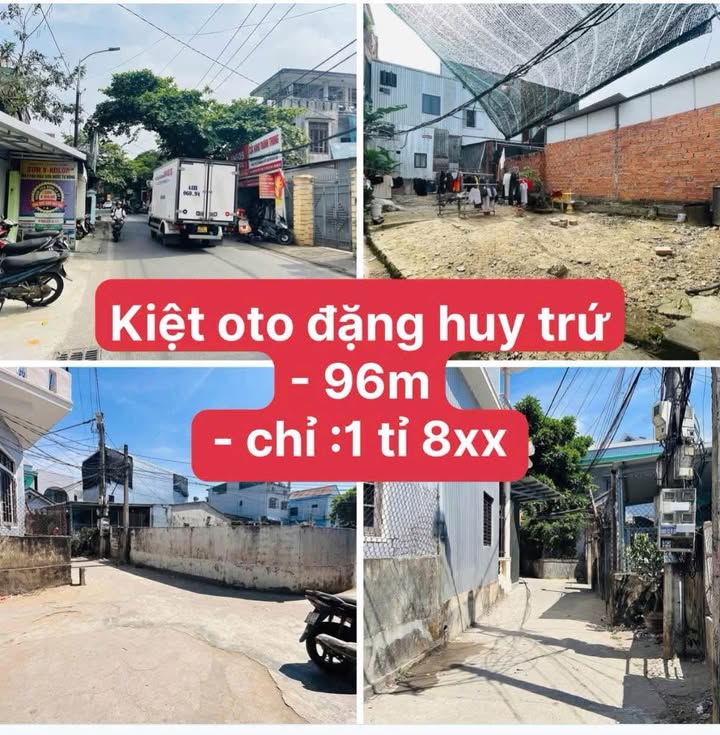 Đất kiệt Đặng Huy Trứ Huế 92.6m² giá 1.85 tỷ - Vị trí đẹp, tiềm năng lớn!