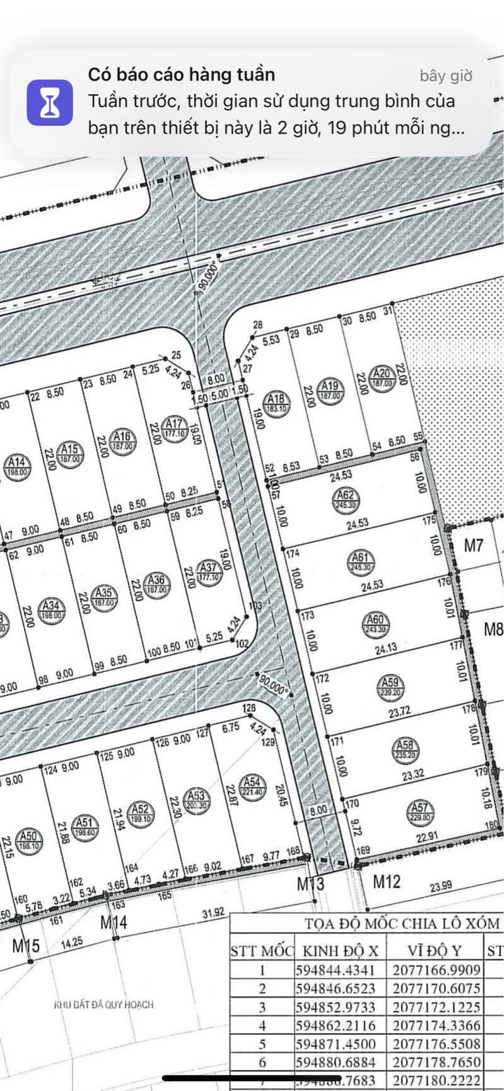 Đất đấu giá Nghi Trung 245m² giá 3.6 tỷ - Cơ hội đầu tư lý tưởng!