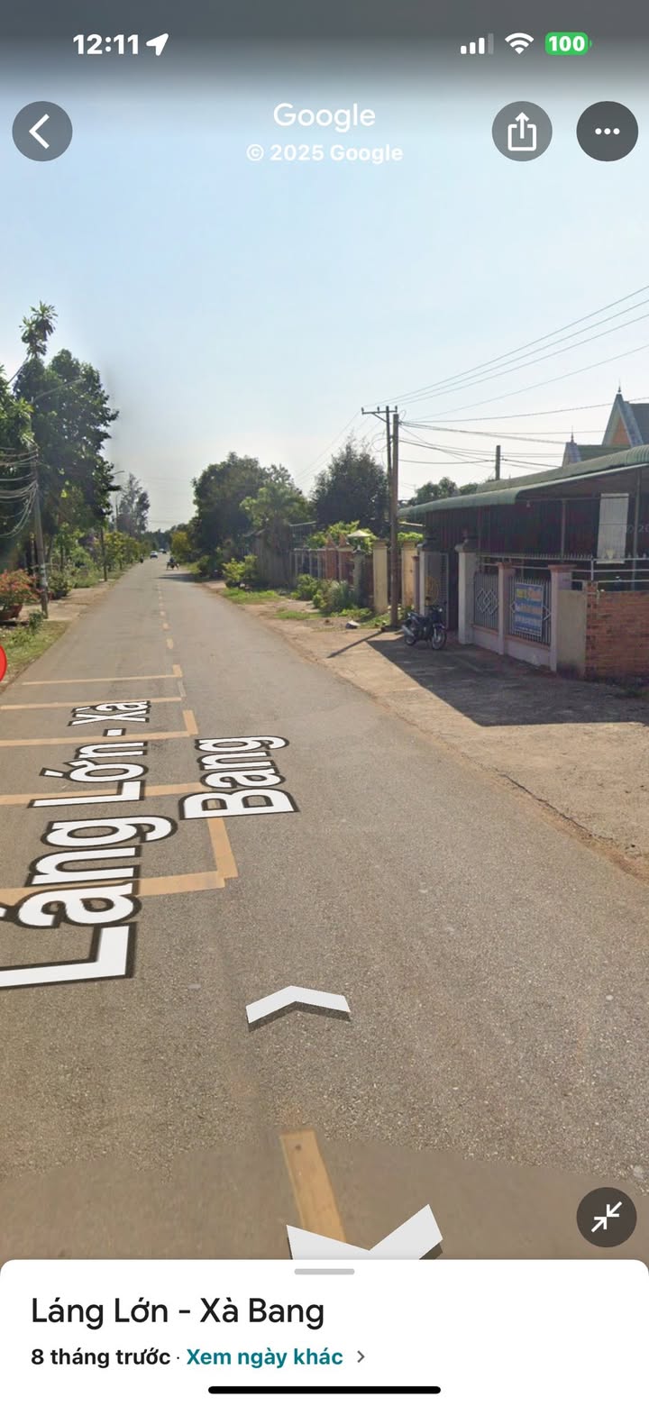 Đất nền mặt tiền Xà Bang, Châu Đức 520m² giá 2.08 tỷ - Cơ hội đầu tư kinh doanh tuyệt vời!