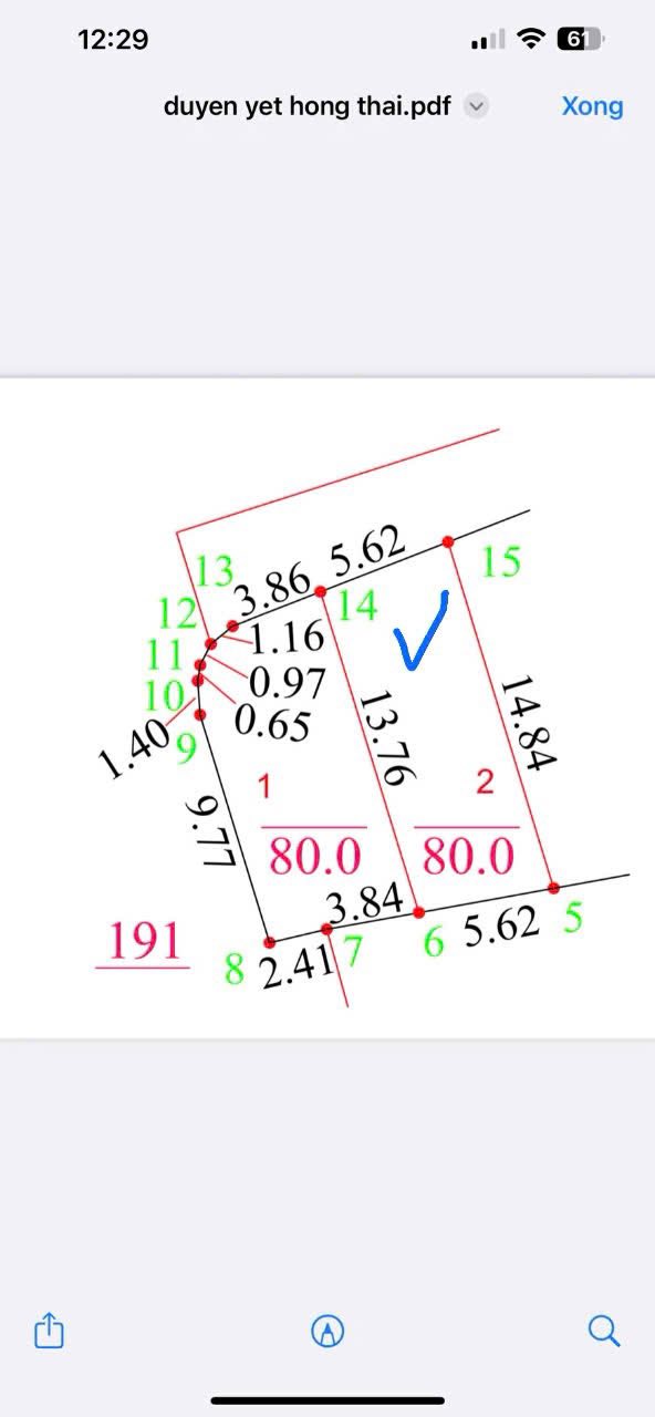 Đất nền Hồng Thái - Phú Xuyên 80m² giá 1 tỷ - Sổ đỏ chính chủ