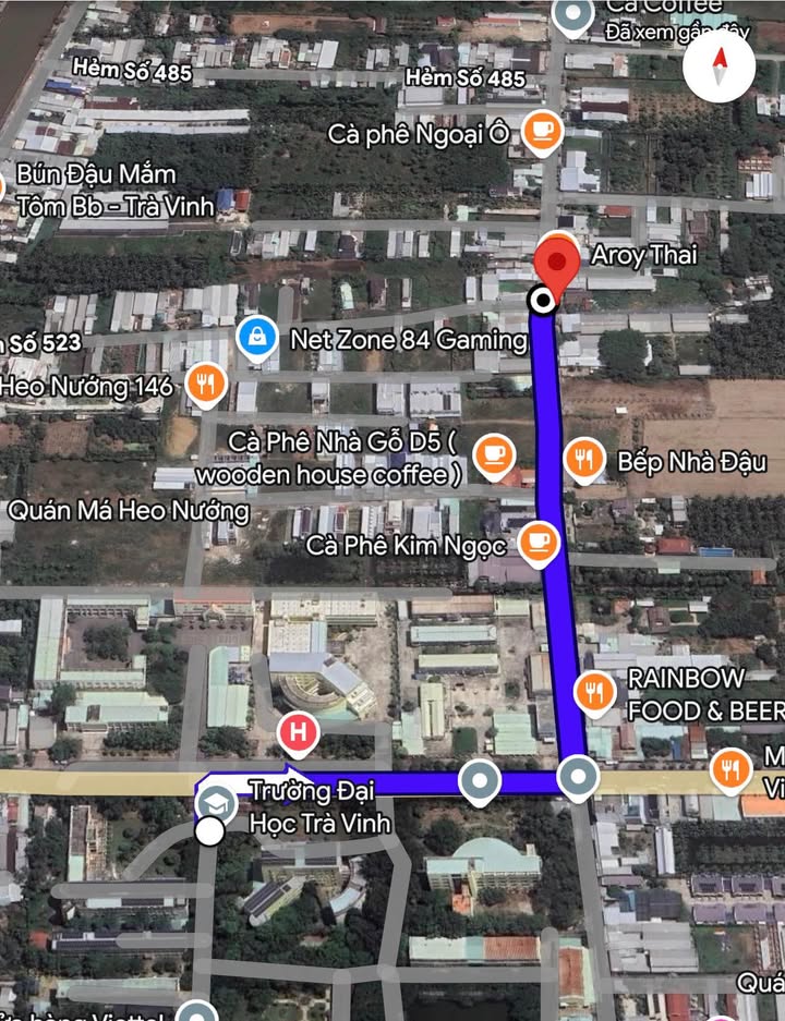 Nhà trọ mới xây 5 phòng Trà Vinh 105m² giá 1.5 tỷ - Đầu tư sinh lời ngay!