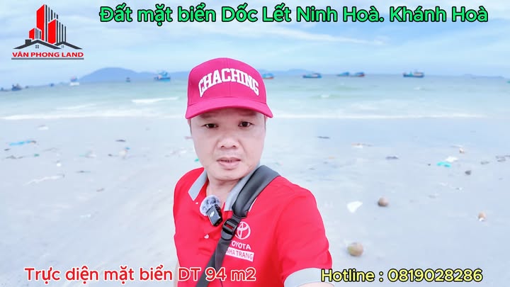 Đất mặt biển Dốc Lết, Ninh Hòa, Khánh Hòa - 94m² giá 3 tỷ - Cơ hội đầu tư lý tưởng!