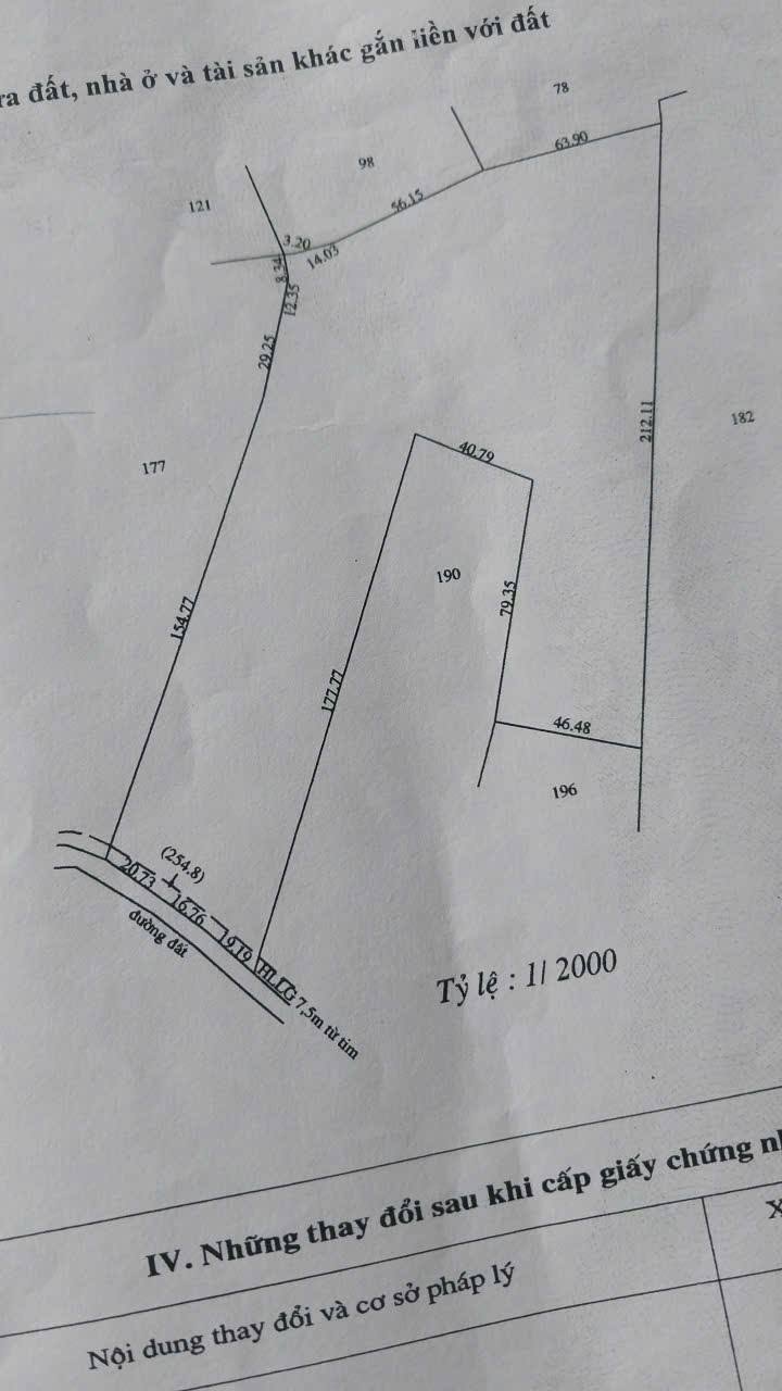 Đất nền 2.3ha Tân Lợi, Đồng Phú, Bình Phước - Giá 6.2 tỷ, Mặt tiền đường bê tông
