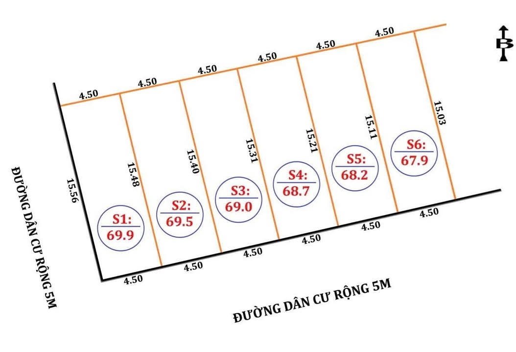 Đất nền Xóm Nam Liên Nghi Liên 69m² giá 1.5 tỷ - Đầu tư sinh lời ngay!
